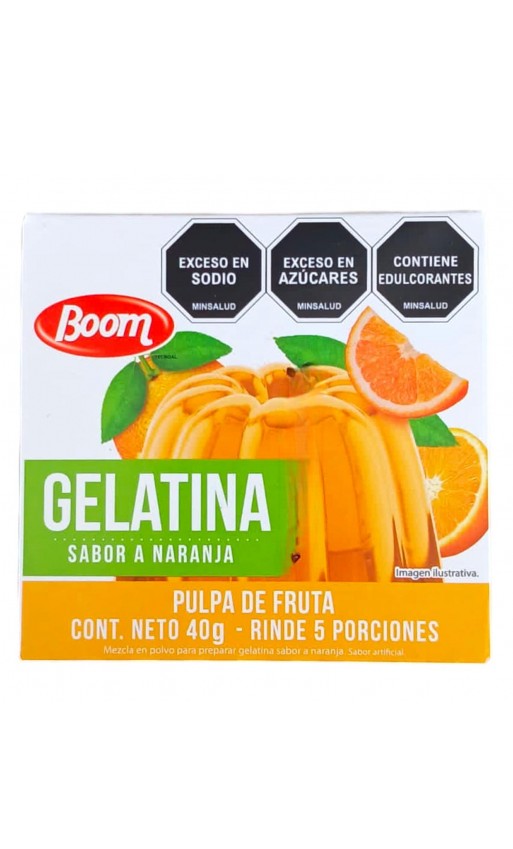 Gelatina de Naranja
