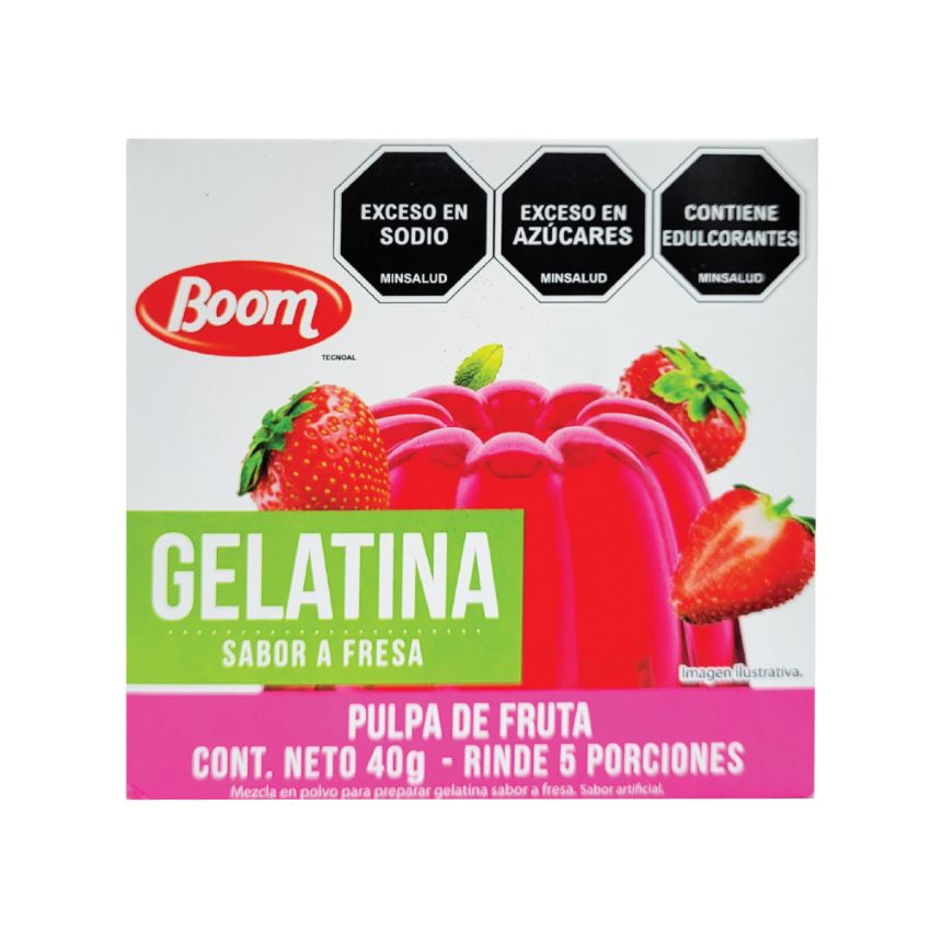 Gelatina de Fresa
